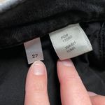 Reformation Skinny Zip Ankle Jean 27 Black Photo 5