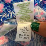 Lilly Pulitzer  Etta V-neck Blue Peri Takin it Easy top size XS Photo 9