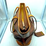 Dooney & Bourke  brown pebbled leather tote serial number bag K9275555 Photo 7