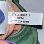 J.Crew Size Medium Heritage scoopneck bikini top NWT Rustic Willow Green BX611 Photo 5