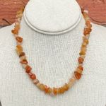 Natural Stone Chip Bead Necklace Photo 0