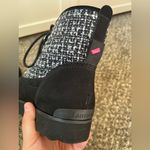 Larroude Women’s Vail Black Suede Tweed Boots NWOT Size 9 Photo 13