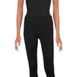 Catherine Malandrino  Women’s 2 piece set crop tank top & leggings black Medium Photo 0
