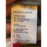 Tribal Jeans Hoodie Women Large Brown Zip Front Pullover Sweatshirt Athleisure Brown Photo 8