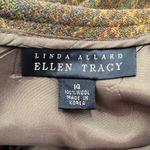 Vintage Plaid Wool Skirt Linda Allard Ellen Tracy Preppy Lit Kid Bookstore GIrl Brown Size 14 Photo 2