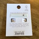 Madewell  Demi-Fine Medium Hoop Earrings in Sterling Silver NWT Photo 4