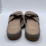 Eileen Fisher  Dello Slide Sandal NWOB size 5 Gold slip on wedding party guest650 Photo 3