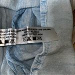 Beach By Exist  Light Blue Sundress Crochet Boho Mini Coastal Breezy‎ Vacation M Photo 2