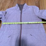 Lululemon The Bomb Bomber Reversible Jacket Bark Berry / Heathered Bark Berry 8 Photo 16