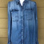 Splendid  Wilder Tencel Indigo Shirt Size M Photo 1