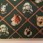 Two’s Company Green w Dogs Folding “Kennel Club” Travel Bag NWT Photo 4