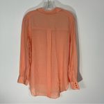 Free People  That’s a Wrap Buttondown Shirt Size Small Photo 5