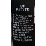 Perceptions  Petite Women's Lime White Zip‎ Up Dress Size 8P 36" Long x 16" PTP Photo 3