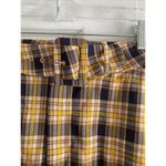 Capulet  Women's Revolve XS Lenora Yellow Plaid A-Line Mini Skirt Preppy Academia Photo 1