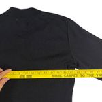 Petite Sophisticate  Long Sleeve Collared Black Midi Dress Gold Tassel‎ Sz Small Photo 8