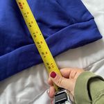 Nike Womens Size Small Top Sweatshirt Dry Therma Fleece Half Zip Pullover Blue Photo 3