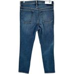 RE/DONE  Originals 90s Mid Rise Ankle Cropped Jeans in Worn Vintage Size 28 Photo 3