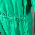 FatFace  Green Vivvie Linen Midi Dress Womens 14R Pockets‎ Bright Clean Girl Photo 3