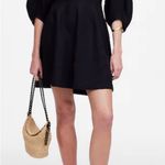 Madewell NWT Splitneck Mini Dress in 100% Linen size 8 Photo 1
