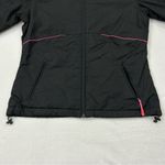 New Balance Black Sherpa-Lined Thick Winter Windbreaker Hoodie Jacket Women’s S Photo 1