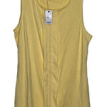 The Limited ‎ Womens Tank Top Size XS X-Small Yellow Stretch Blend Sleeveless Photo 0