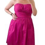 Eliza J  Strapless Cocktail Mini Dress Fuschia Size 8 Photo 70