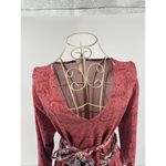 Matilda Jane  Friends Forever Ariana Paisley Tie Dress 3/4 Sleeve Womens Size XL Photo 3