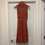 Nanette Lepore  Picante Multi Print Smocked Pleated Midi Dress Easy Care Size 4 Photo 2
