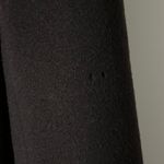 'S Max Mara 100% Virgin Wool Faux Fur Trimmed Coat in Chocolate Brown Size 8 Photo 3