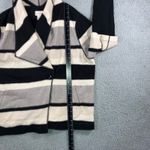 Chico's ‎ Wool Jacket Women 3 Neutral Academia Chic Lagenlook Casual US 16 18 Photo 4