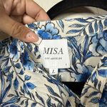 MISA Los Angeles Misa Eloisa Dress In Indigo Blooms Size Large Photo 5
