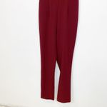 Silence + Noise NWT UO Burgundy Plunge Neck Jumpsuit 4 Photo 2