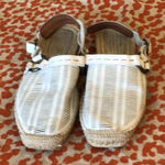 None Hand made white leather espadrille shoeSize 37 Photo 0