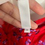 Rat & Boa Fia Red Floral Printed Mini Dress Womens Small New Photo 7