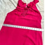 Amanda Uprichard Maternity Mini Dress Women's XS Pink Flutter Sleeves Crepe RTR Photo 9