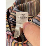 Christopher & Banks Women Multicolor Striped Henley Tunic Shirt Top Size L Photo 7