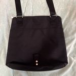 Baggallini  Black Shoulder Bag with Silver Accents Photo 7