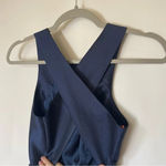 Monique Lhuillier ML We Belong Together Dress Blue Size 0 Photo 12