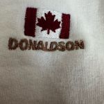 VTG Donaldson Disney Women Sz:S Embroidered Canada Mickey Mouse Full Zip Hoodie. Pink Photo 8