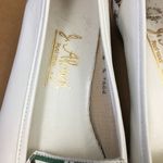 Vintage 90s J Alongi White Tribal Print Loafers Size 6 Photo 7