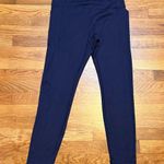 Juicy Couture Sport Women Large Blue Leggings Pockets Athletic Athleisure Sporty Photo 0