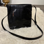 Hobo International High End Black Leather Crossbody Purse Classic Designer NEW Photo 0
