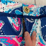 Lilly Pulitzer Lily Pulitzer 100% cotton multicolor starfish shorts w/fringe sz 4 women Photo 4