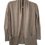 Banana Republic Banana Republic Luxury Cashmere Blend Ribbed Hidden Pocket Cardigan Sweater XS Photo 0