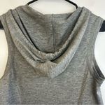 Tek Gear NWT Grey Sleeveless Hooded Shift Mini Dress Size Small Photo 4
