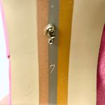 Sam Edelman NEW Jaye Platform Ankle Boot Pink Suede Square Toe Block Heel Size 7 Photo 5