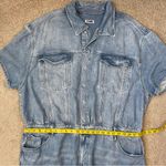 Good American  Weightless Denim Jumpsuit 7 /‎ 4XL Photo 7