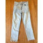 Kensie the amber stovepipe high rise raw hem jeans 4/27 Photo 3