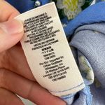 Free People  Alora Mini Dress Blue Floral Size 2 Photo 8