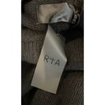 NWT RTA Emma Distressed Cashmere Pullover Sweater Size XS Black Photo 5